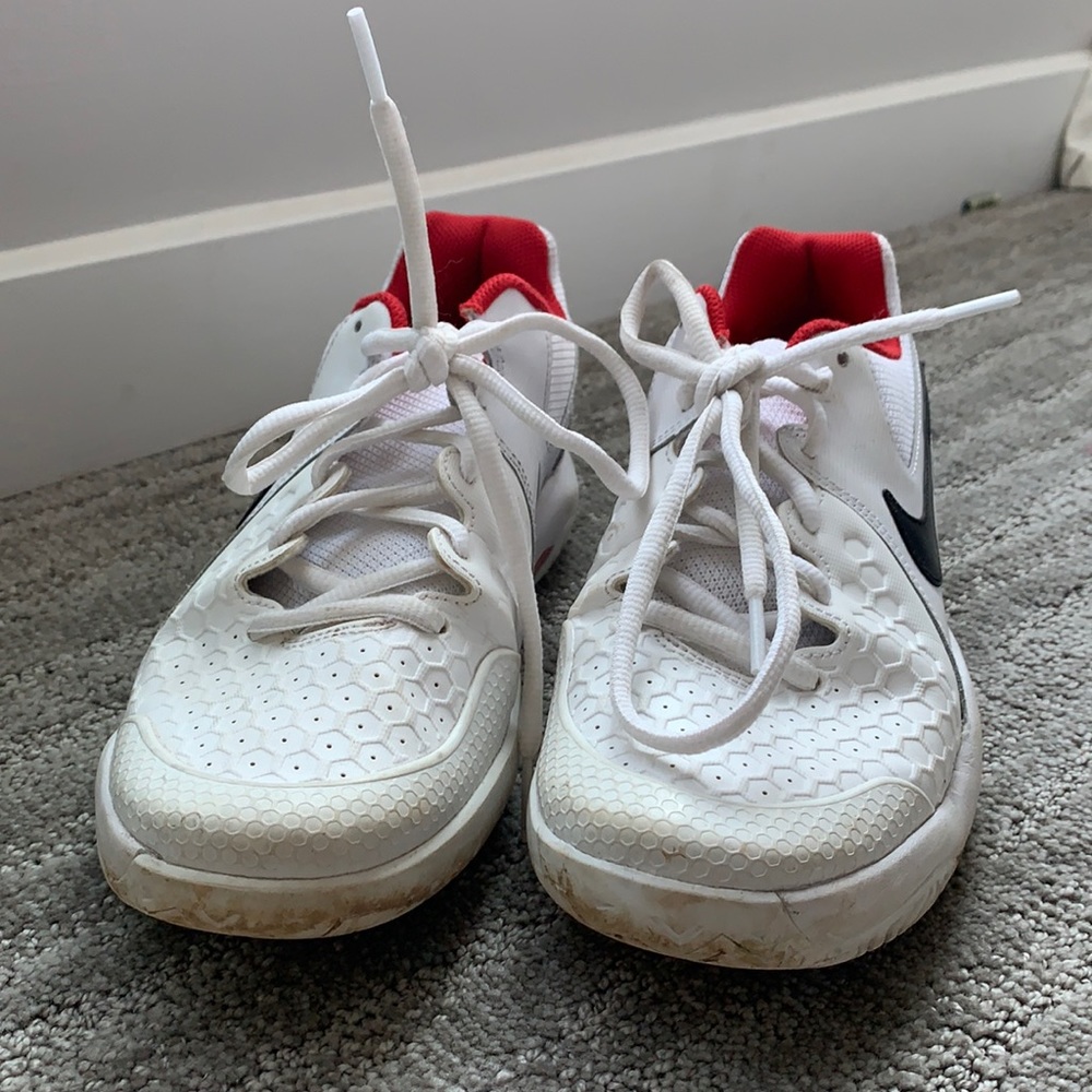 NIKE white and red mens size 8.5